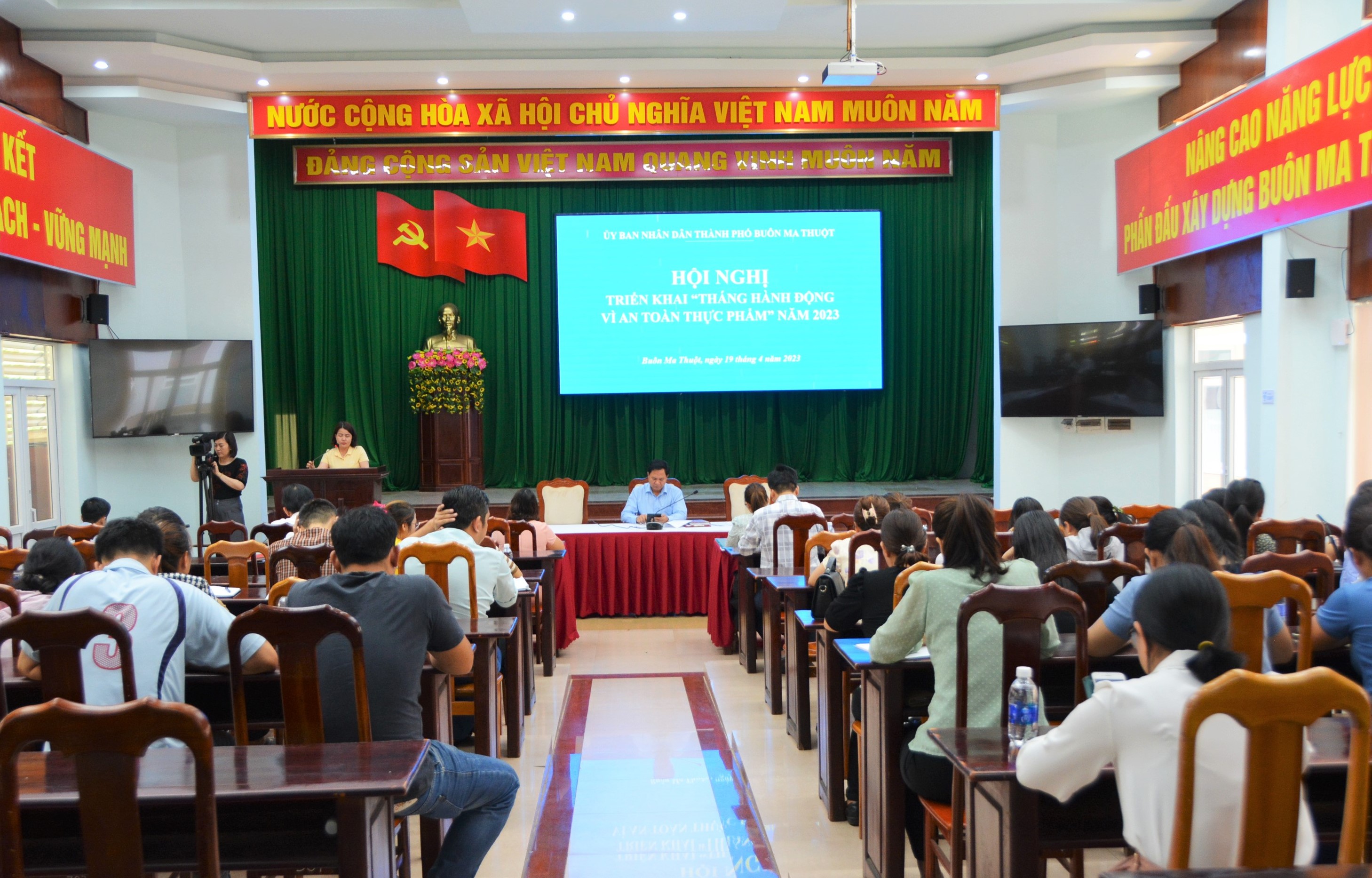 TP.Buôn Ma Thuột: Hội nghị triển khai “tháng hành động vì an toàn thực phẩm” năm 2023